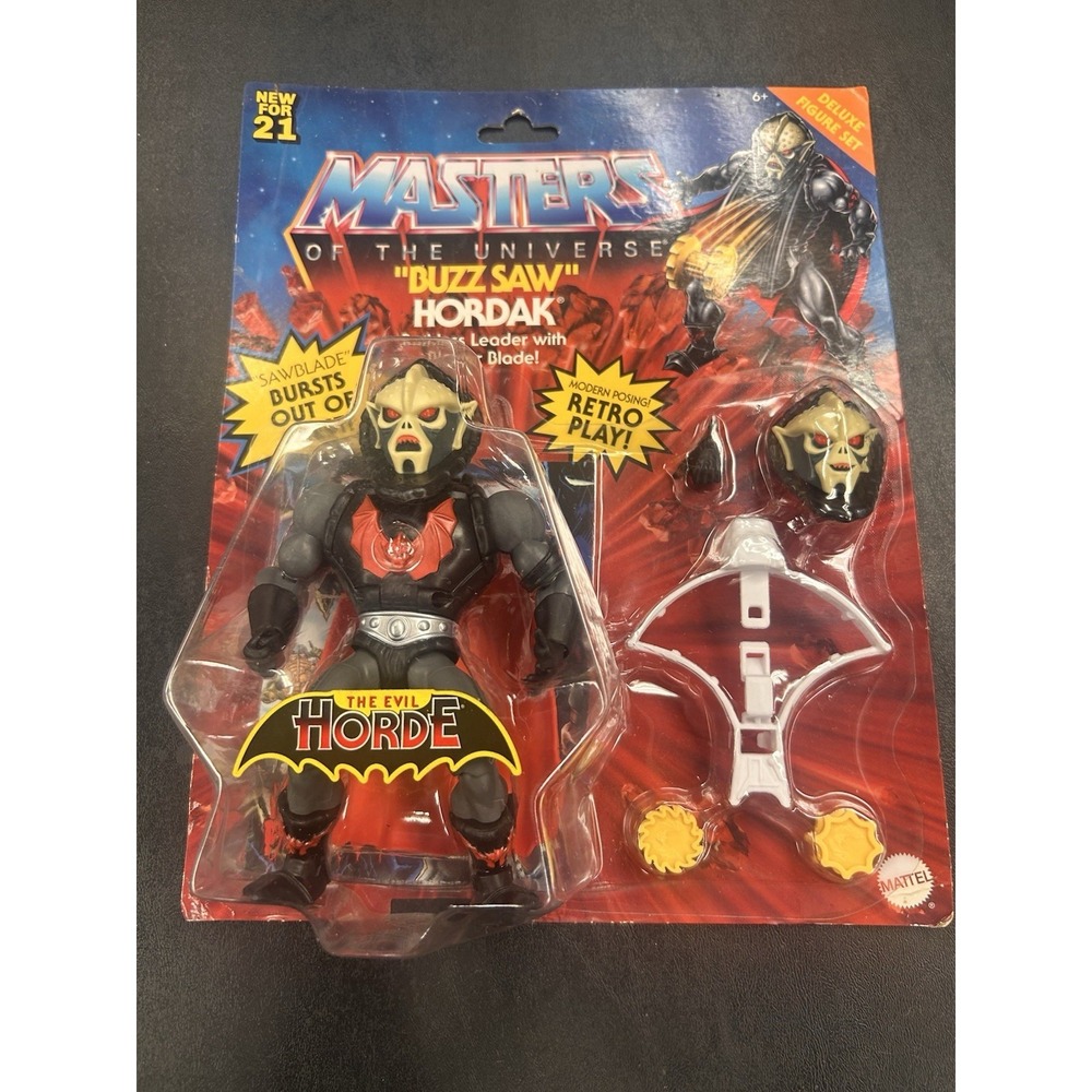 Unpunched Masters Of The Universe Origins Hordak Buzz Saw Deluxe
